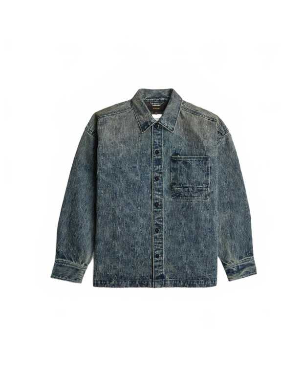 A Boxy Fit Overshirt - G-Star - Antique Faded Shizuku