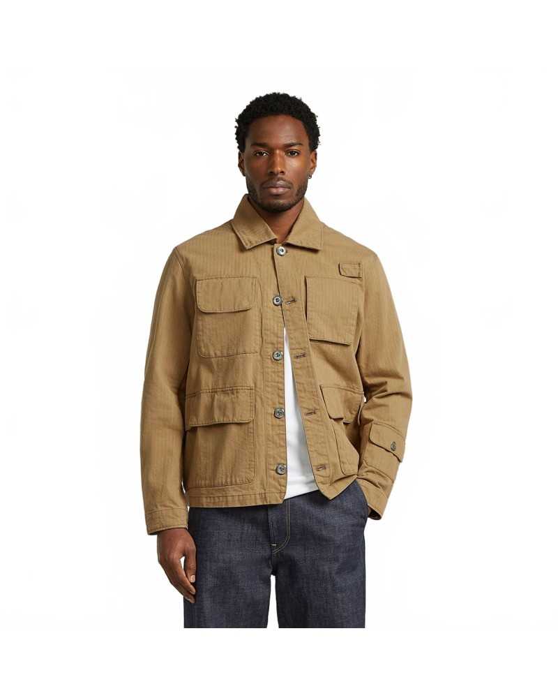 G-S003 Cropped Fishing Jkt - G-Star - Safari