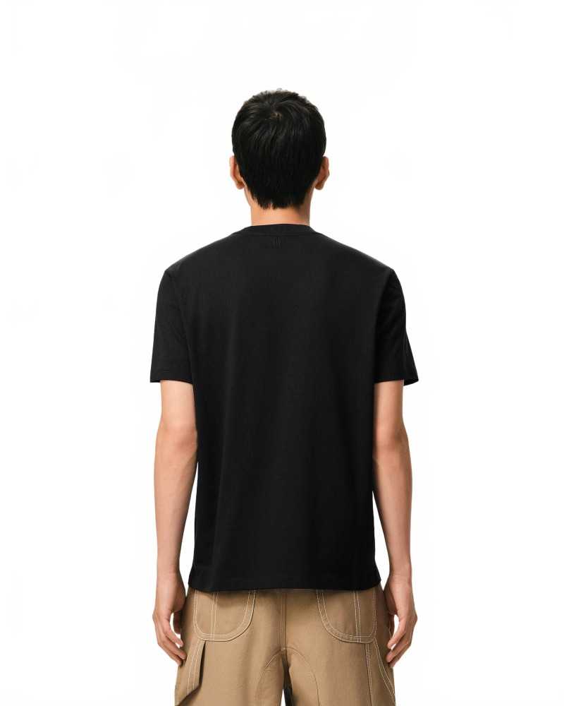 Tshirt Avec Ami De Coeur Contraste - Ami - Black / Cream White Tshirt Avec Ami De Coeur Contraste - Ami - Black / Cream White