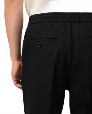 Pantalon Taille Elastiquee - Ami - Noir Pantalon Taille Elastiquee - Ami - Noir