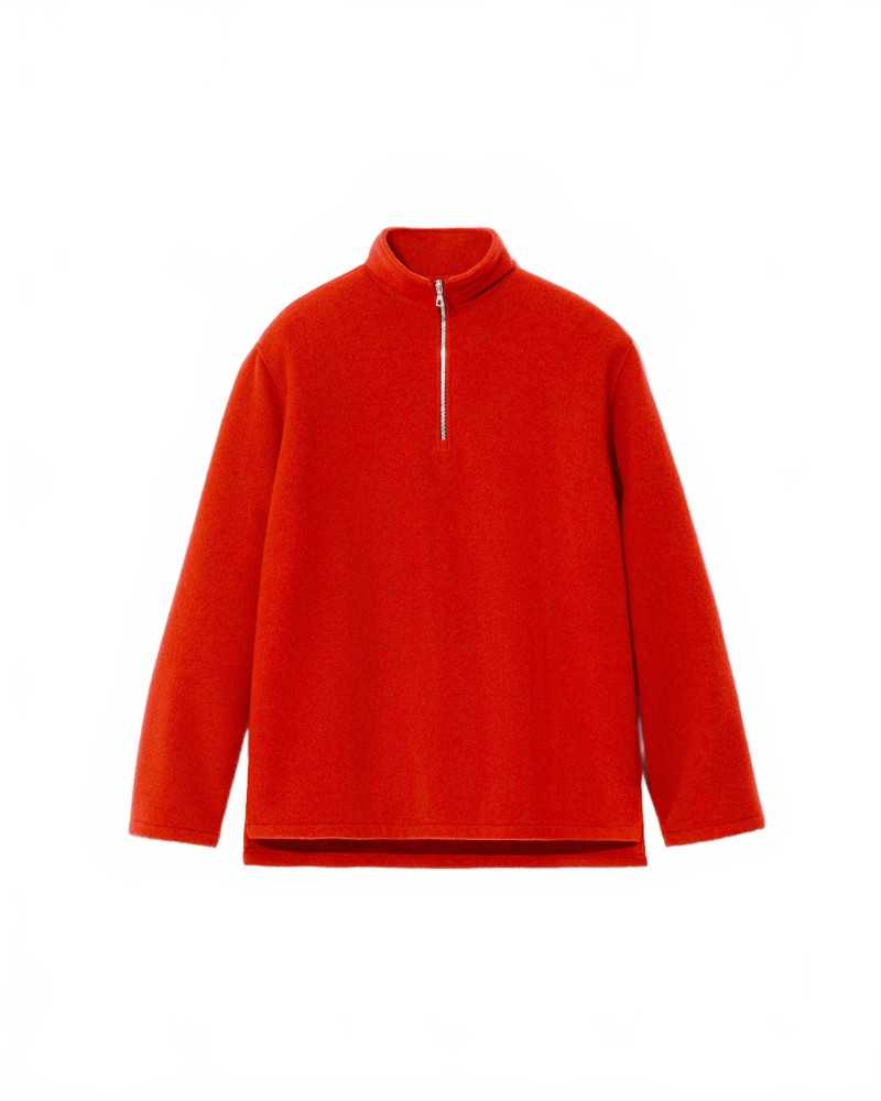 Natural Polar Fleece - Rier - Orange