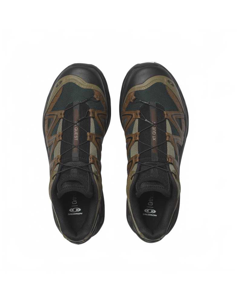 Shoes XT-QUEST - Salomon - Black / Dark Earth / Stoneg