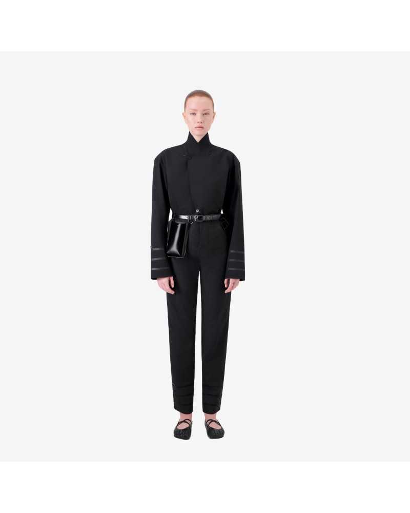 Technical Tailored Jacket - Coperni - Black