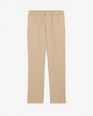 Pantalon Taille Elastiquee - Ami - Beige Taupe