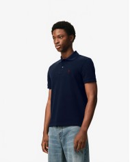 Polo Ami De Coeur Rouge Pique Leger - Ami - Midnight Blue