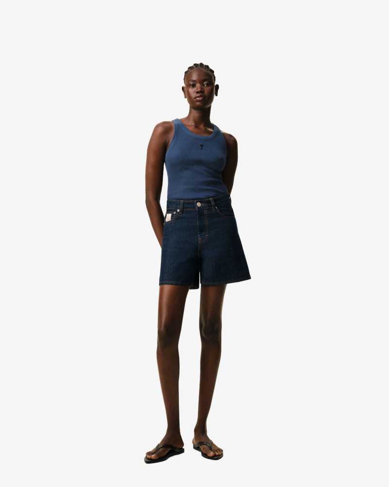 Debardeur Avec Ami De Coeur Contraste - Ami - Encre