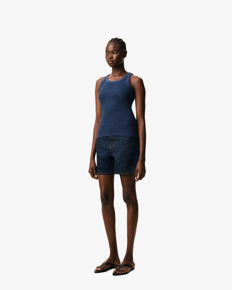 Debardeur Avec Ami De Coeur Contraste - Ami - Encre