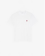 Tshirt Avec Ami De Coeur Rouge - Ami - Blanc