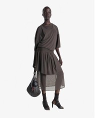 Double Layer Dress - Lemaire - Brown