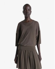Double Layer Dress - Lemaire - Brown