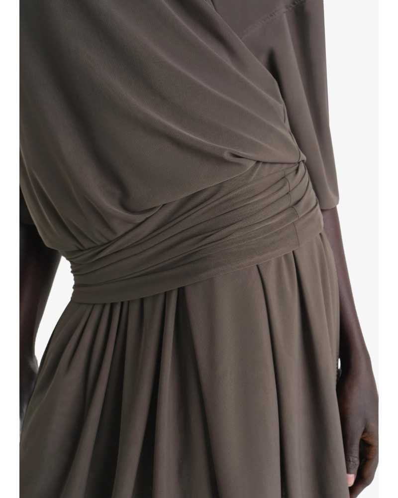 Double Layer Dress - Lemaire - Brown