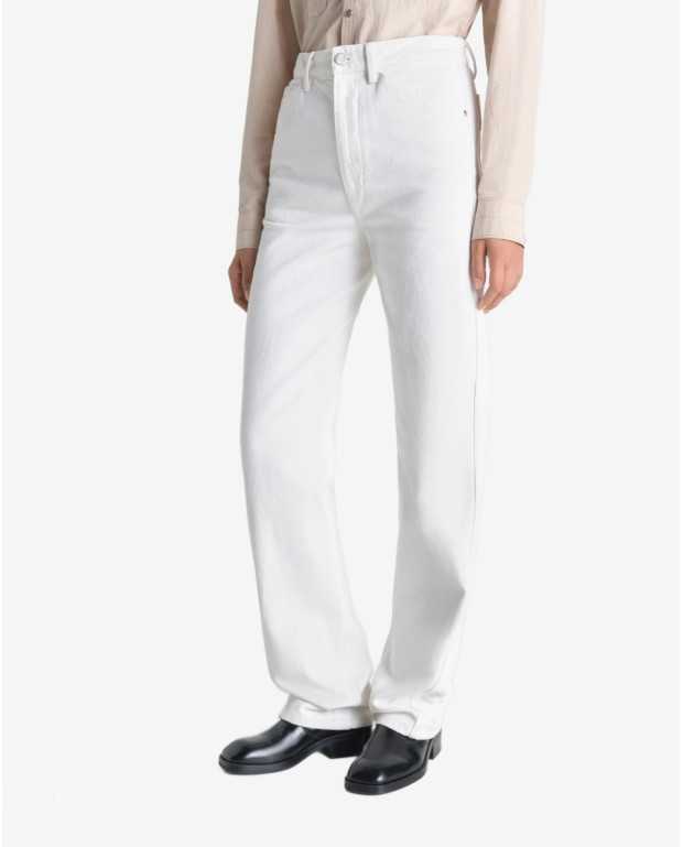 Five Pockets Twisted Pants - Lemaire - Milk Five Pockets Twisted Pants - Lemaire - Milk