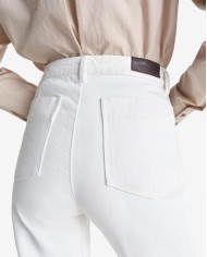 Five Pockets Twisted Pants - Lemaire - Milk Five Pockets Twisted Pants - Lemaire - Milk