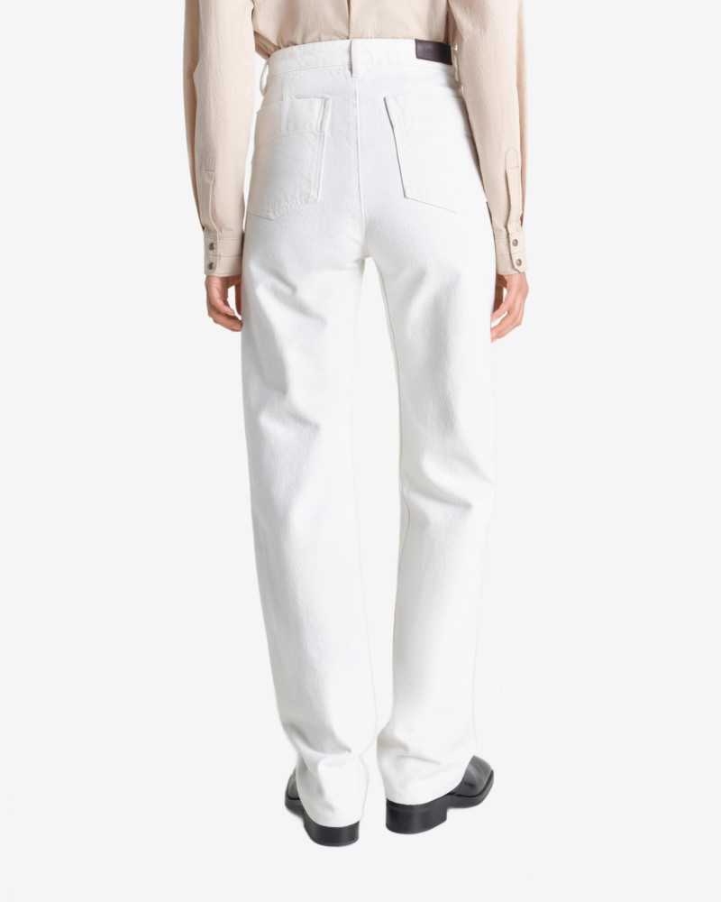 Five Pockets Twisted Pants - Lemaire - Milk Five Pockets Twisted Pants - Lemaire - Milk