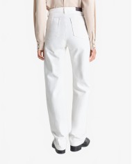 Five Pockets Twisted Pants - Lemaire - Milk Five Pockets Twisted Pants - Lemaire - Milk