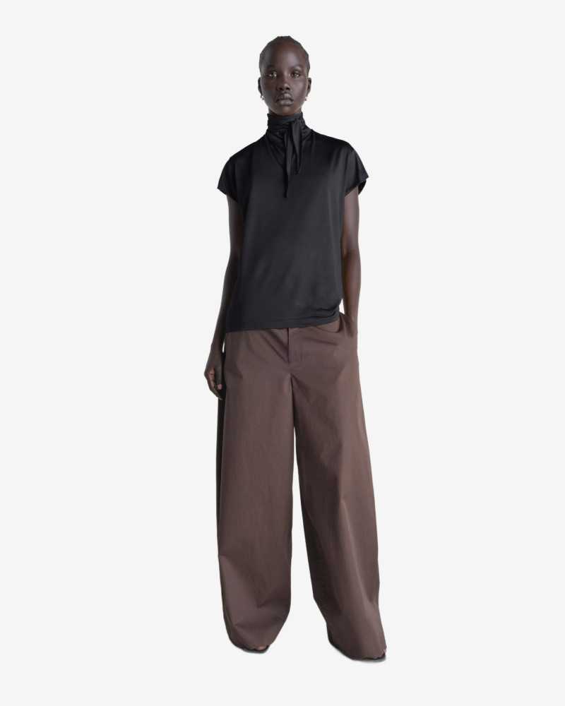 Short Sleeve Foulard Top - Lemaire - Urchin Short Sleeve Foulard Top - Lemaire - Urchin