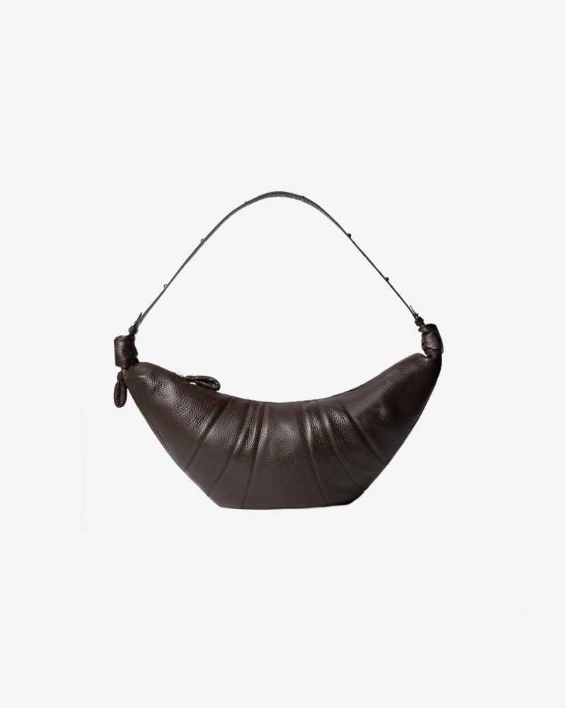 Western Studs Large Croissant - Lemaire - Dark Chocolate