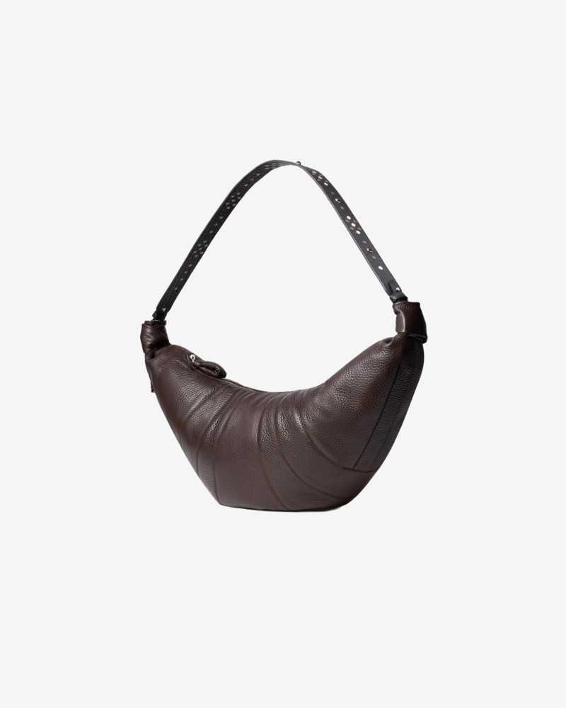 Western Studs Large Croissant - Lemaire - Dark Chocolate