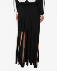 Jupe en Laine Mérinos - Moschino - Noir