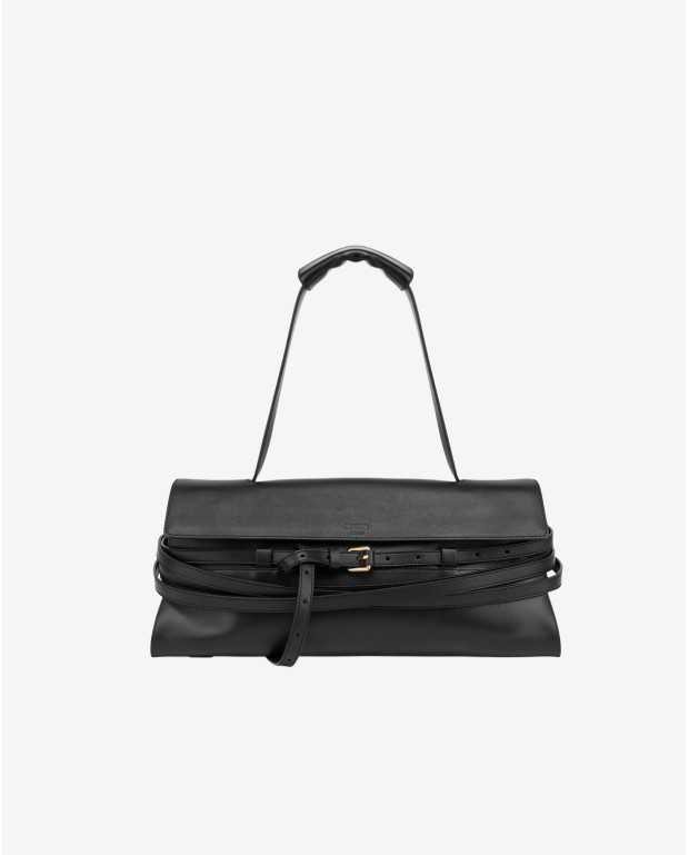 Sac à bandoulière Moschino Tie Me - Moschino - Noir