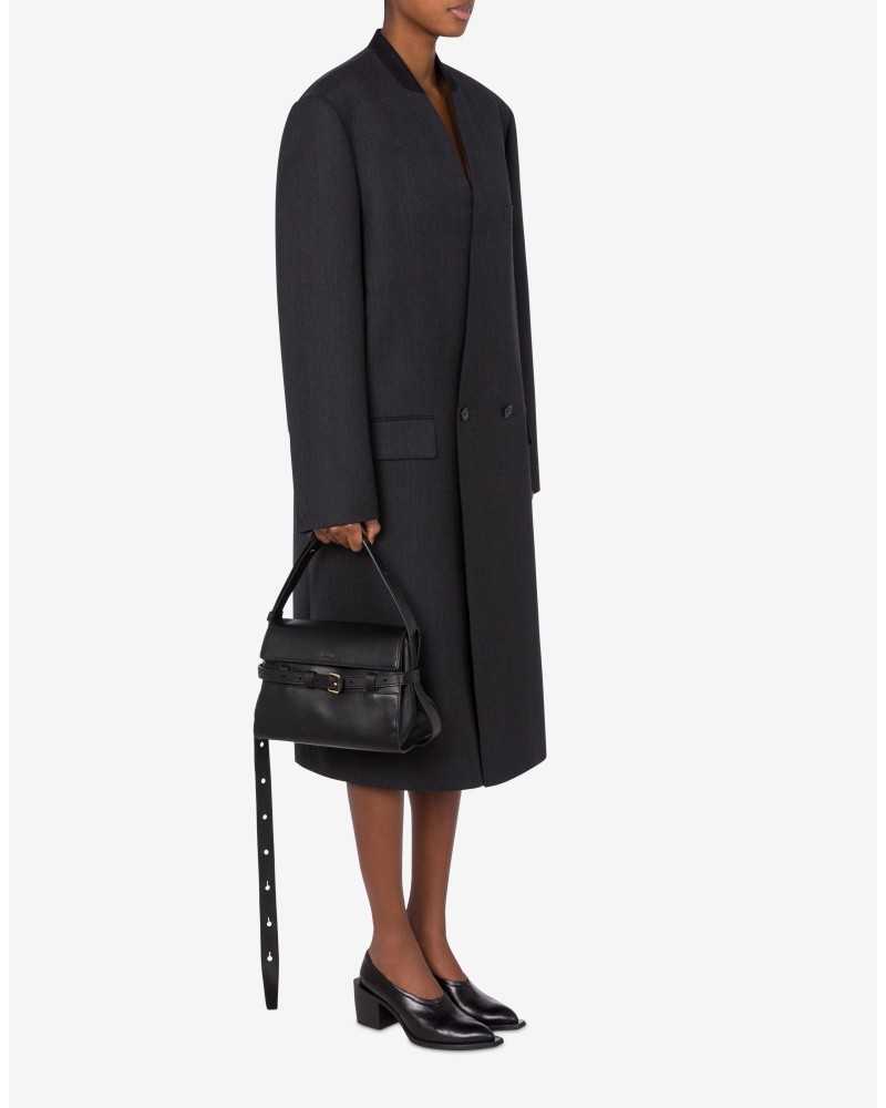 Tie Me Shoulder - Moschino - Black