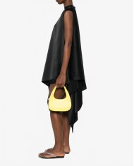 Zero Waste Draped Dress - Coperni - Black