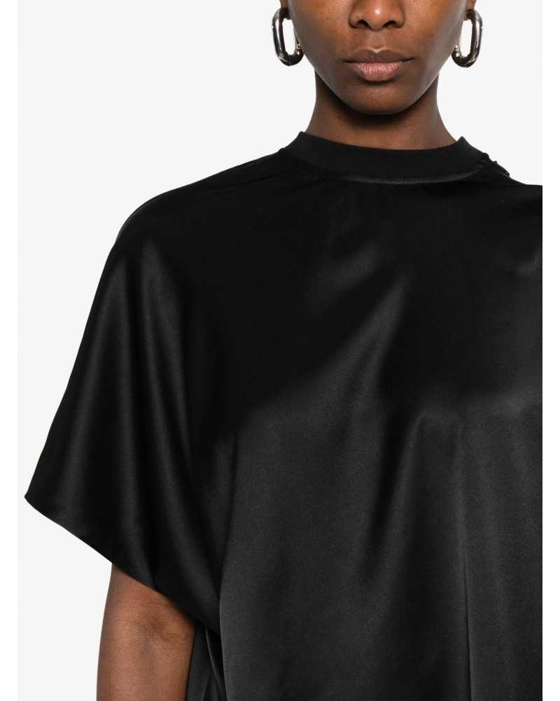 Zero Waste Draped Dress - Coperni - Black