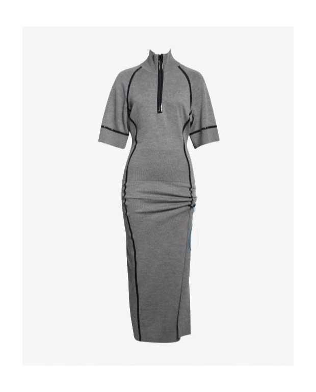 Tech Merino Dress - Coperni - Grey