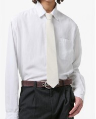 Cravate Tie - Our Legacy - Midnight Line Stripe Modalux Cravate Tie - Our Legacy - Midnight Line Stripe Modalux