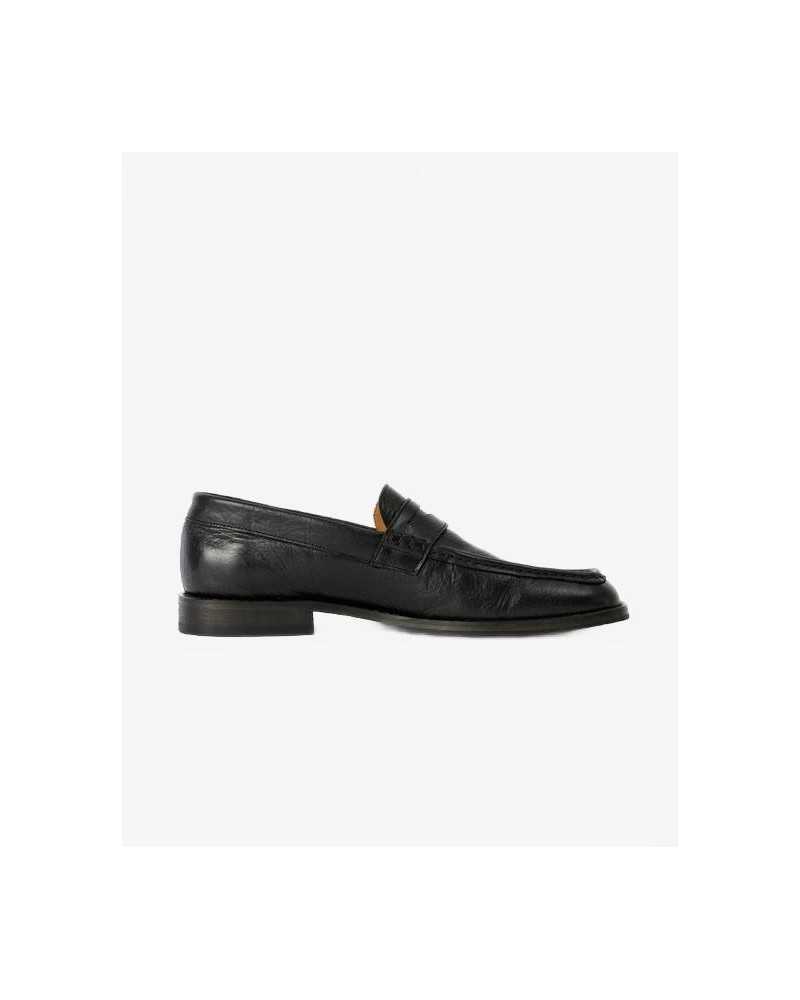 Light Moccasins - Our Legacy - True Dyed Black Leather
