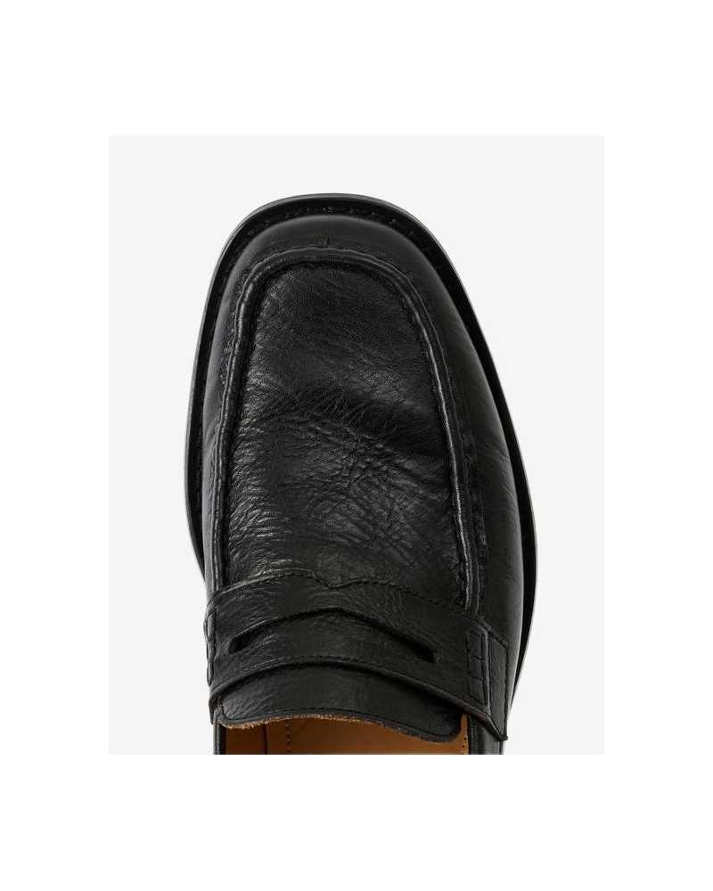 Mocassins Light - Our Legacy - True Dyed Black Leather