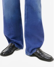 Light Moccasins - Our Legacy - True Dyed Black Leather