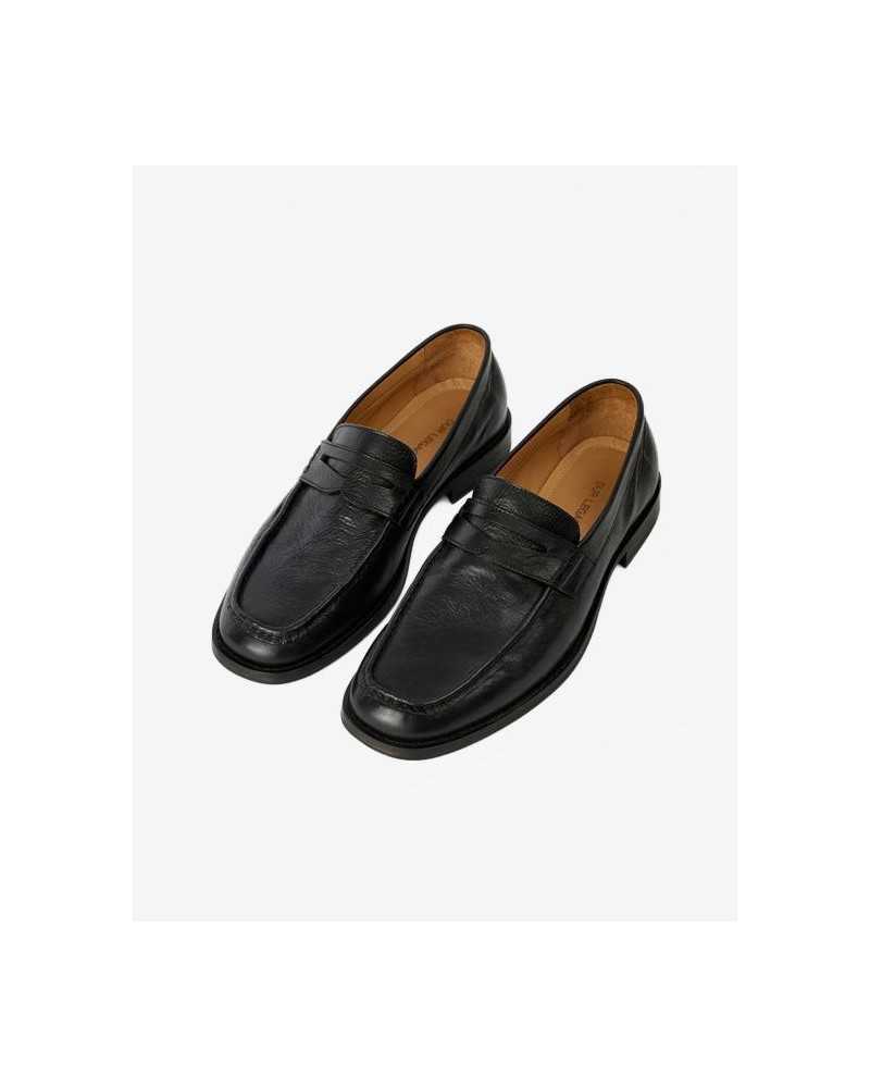 Mocassins Light - Our Legacy - True Dyed Black Leather