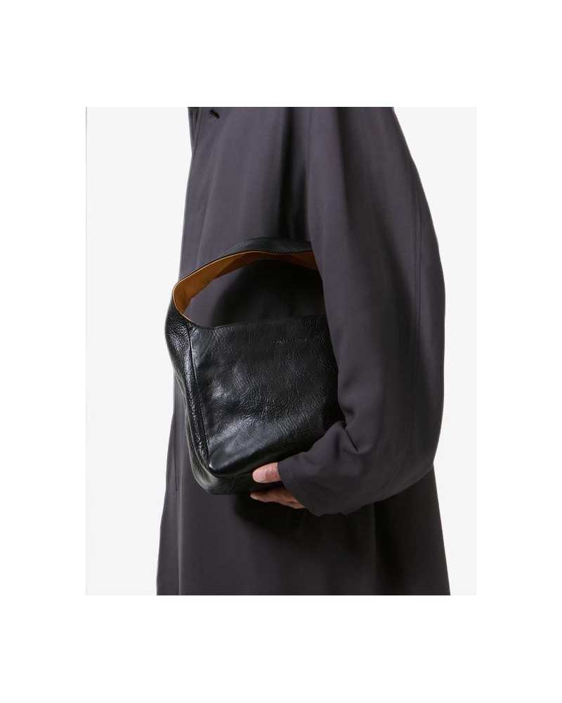 Brick Bag - Our Legacy - Black Leather