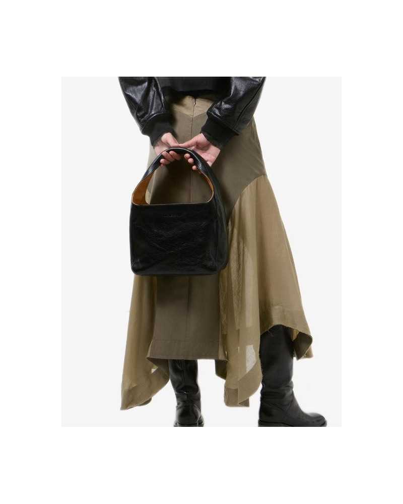 Brick Bag - Our Legacy - Black Leather