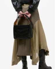 Brick Bag - Our Legacy - Black Leather