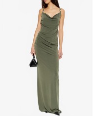 Logo Dress - Coperni - Green