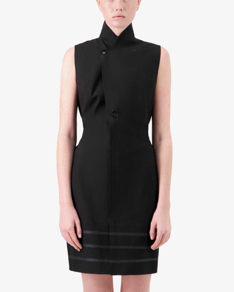 Technical Tailored Origami Dress - Coperni - Black Technical Tailored Origami Dress - Coperni - Black