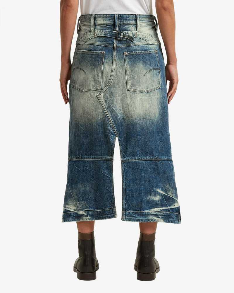 RR 3D Biker Skirt Wmn - G-Star - Bleu Fonce RR 3D Biker Skirt Wmn - G-Star - Bleu Fonce