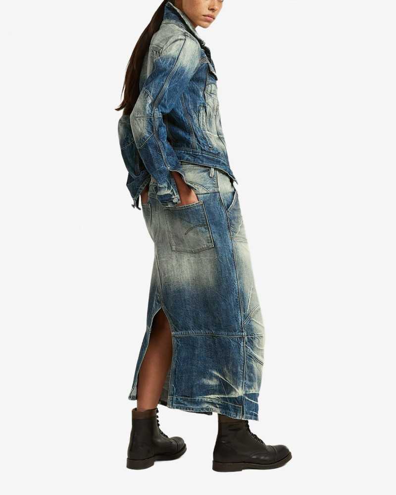 RR 3D Biker Skirt Wmn - G-Star - Dark blue RR 3D Biker Skirt Wmn - G-Star - Dark blue