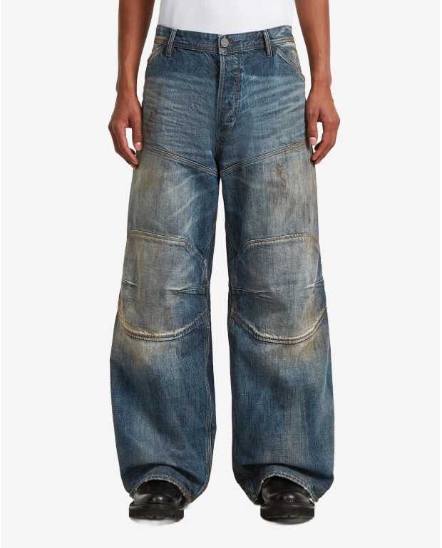 RR 5620 3D Biker Baggy - G-Star - Bleu Foncé