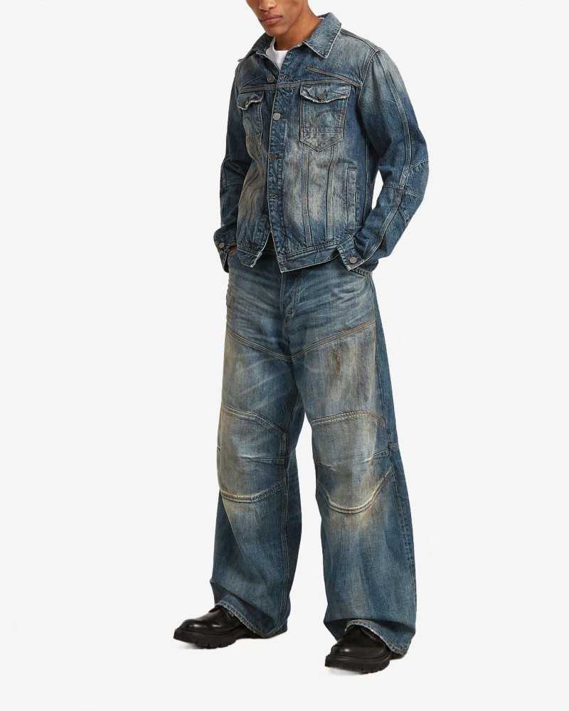 RR 5620 3D Biker Baggy - G-Star - Dark blue RR 5620 3D Biker Baggy - G-Star - Dark blue