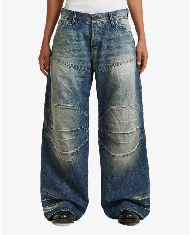 RR 5620 3D Biker Baggy Wmn - G-Star - Bleu Fonce