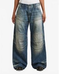 RR 5620 3D Biker Baggy Wmn - G-Star - Dark blue