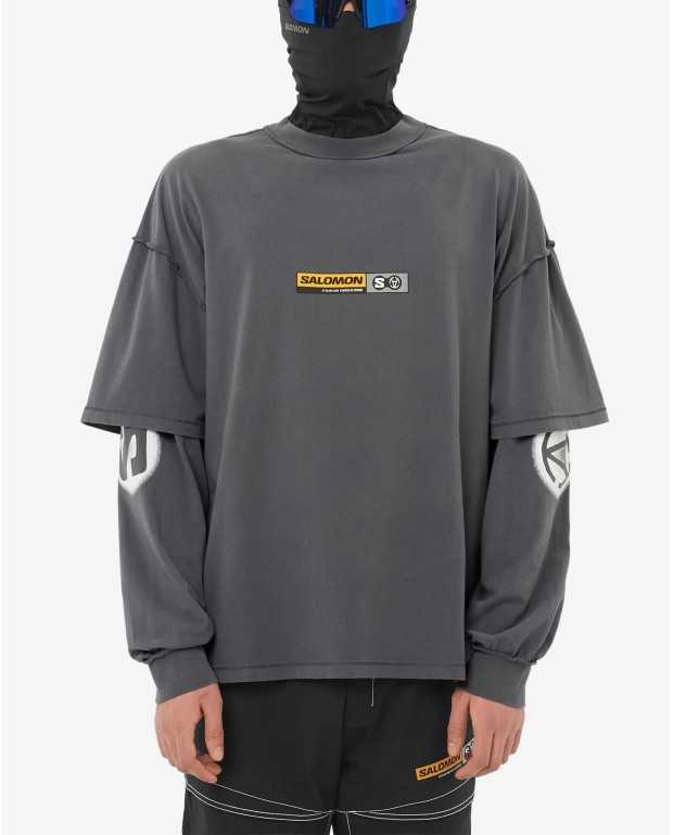Salomon Long sleeve Tee Slam Jam - Salomon - Castelrock Salomon Long sleeve Tee Slam Jam - Salomon - Castelrock
