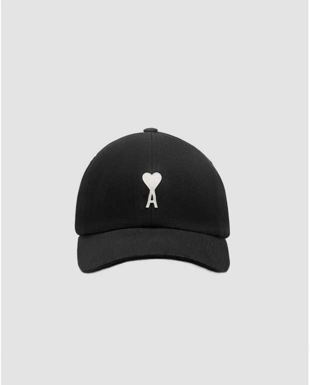 Casquette Ami De Coeur Coton Delave - Ami - Noir