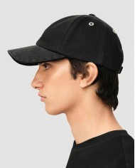 Ami De Coeur Cotton Delave Cap - Ami - Black Ami De Coeur Cotton Delave Cap - Ami - Black