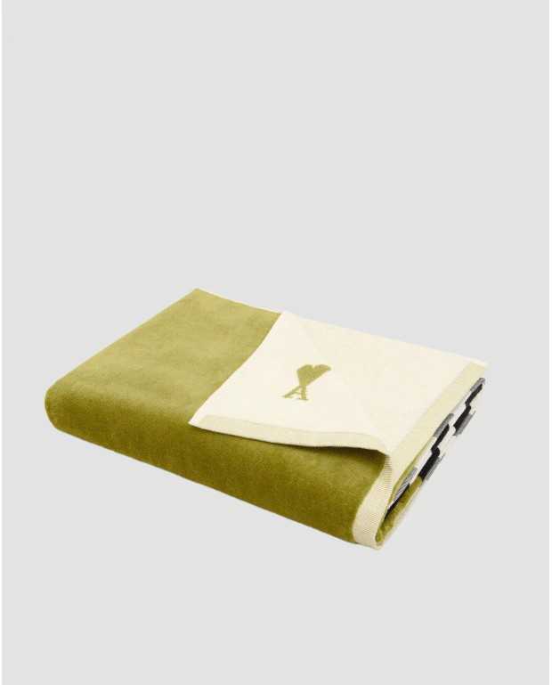 Towel Ami De Coeur Stripes Fines - Ami - Match / Black / White Cream